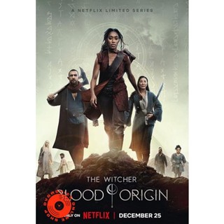 DVD The Witcher Blood Origin (2022) เดอะ วิทเชอร์ นักล่าจอมอสูร ปฐมบทเลือด (4 ตอนจบ) (เสียง ไทย /อังกฤษ | ซับ ไทย/อังกฤษ