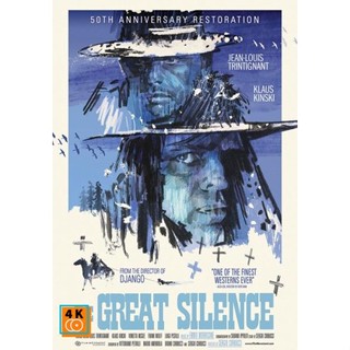 หนัง DVD ออก ใหม่ The Great Silence (1968) ไอ้ใบ้ สิงห์ปืนไว (เสียง ไทย/อิตาลี | ซับ อังกฤษ) DVD ดีวีดี หนังใหม่