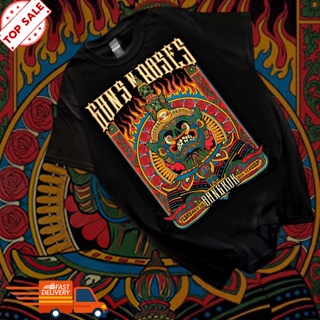 HOT QG เสื้อวง Gun n roses ทัวร์ไทย แบบสกีนชัดแจ๋วววว สวยแน่นอน (ของแท้หาซื้อไม่ได้เราเลยมาสกีน) รับได้ซื้อเลยจ้าา 😊🔥?