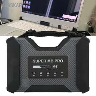 ALASKAR สำหรับ Super MB Pro M6 Wireless Star Diagnosis Tool การกำหนดค่าเต็มรูปแบบเครื่องมือวินิจฉัย OBD เปลี่ยนสำหรับ Mercedes-Benz