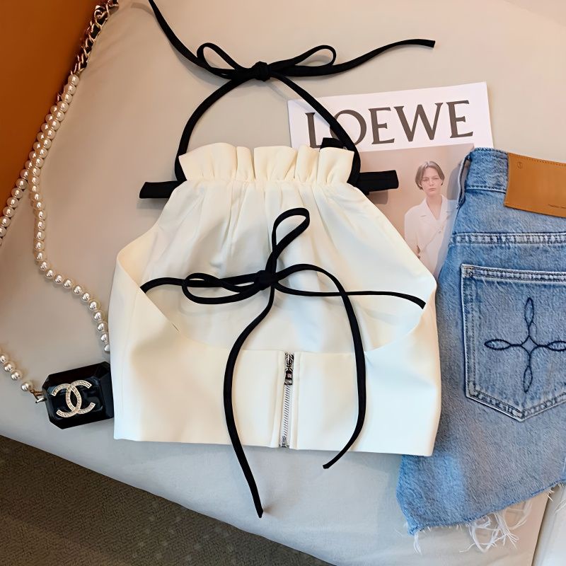 ♡︎ พร้อมส่ง ♡︎ เสื้อน่ารัก ♡︎ ♡︎ พร้อมส่ง ♡︎ 9.9 shopee crop tops พร้อมส่ง เสื้อสายเดี่ยว BIBT สําหรับผู้หญิง