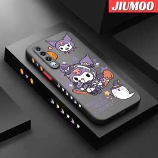 สําหรับ Huawei P30 P30 Pro เคสการ์ตูนน่ารัก Sanrio Kuromi ฝ้าบาง การออกแบบใหม่ ขอบซิลิโคนนิ่ม เคสโทรศัพท์กันกระแทก