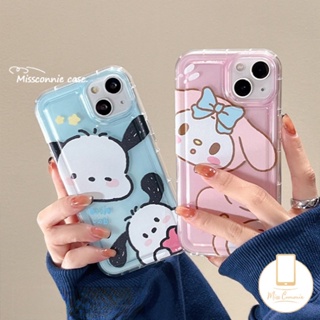 เคสโทรศัพท์มือถือ ลายการ์ตูน Pochacco Melody น่ารัก สําหรับ Samsung A14 A54 A12 A04s A23 A34 A04s A03s A50 A10s A71 A21s A32 A52 A13 A04 A03 A04E A20s A11 A53 A22 A31 A02s A52s A30 A20 A51 A30s