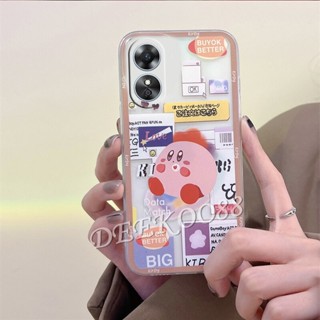 ใหม่ เคสโทรศัพท์มือถือแบบนิ่ม TPU ลายการ์ตูนสุนัขน่ารัก สีฟ้า สําหรับ OPPOA38 OPPO A38 4G 2023