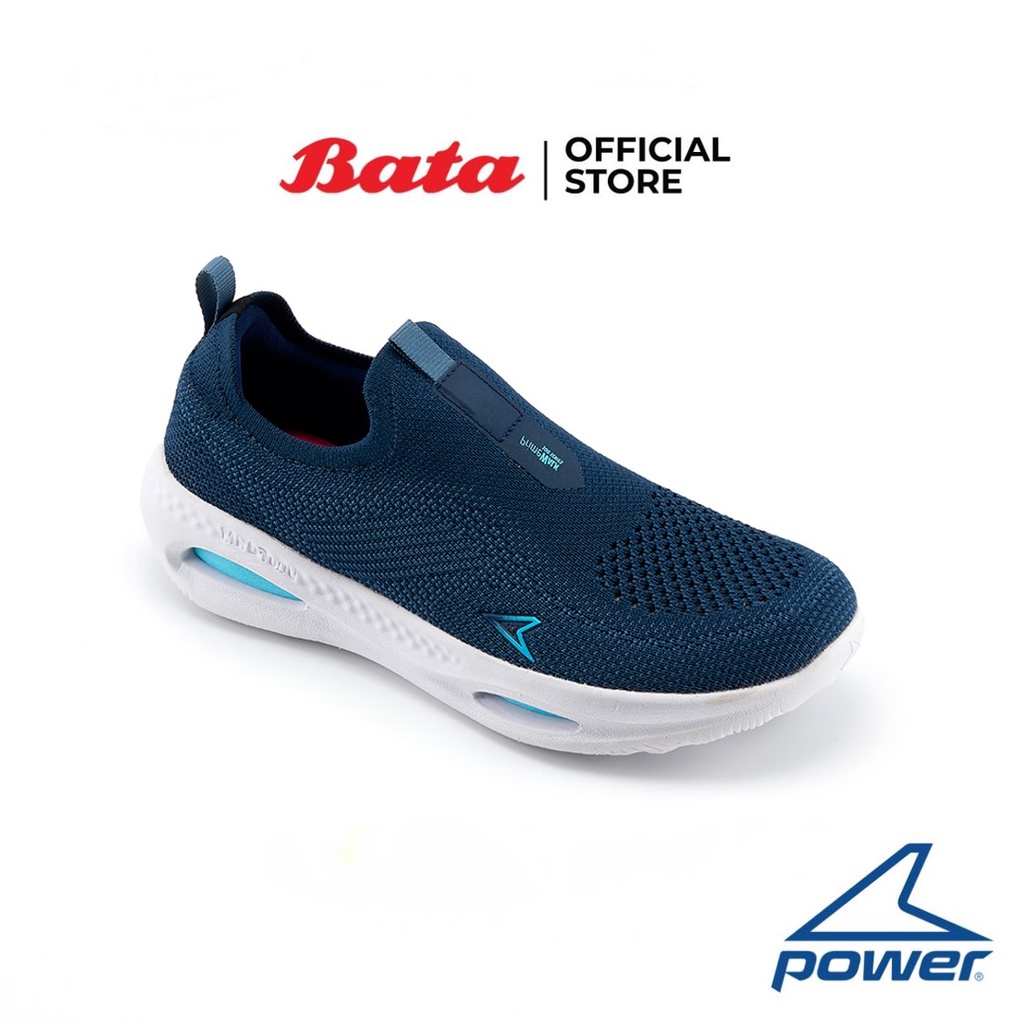 ฺBata บาจา POWER รองเท้ากีฬาวิ่ง แบบสวม สำหรับผู้หญิง รุ่น PRIME WALK 300 SLIP-ON V3 สีกรมท่า รหัส 5