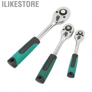 Ilikestore Metal Socket Wrench Ratchet Wrench 3/8in for Vehicles