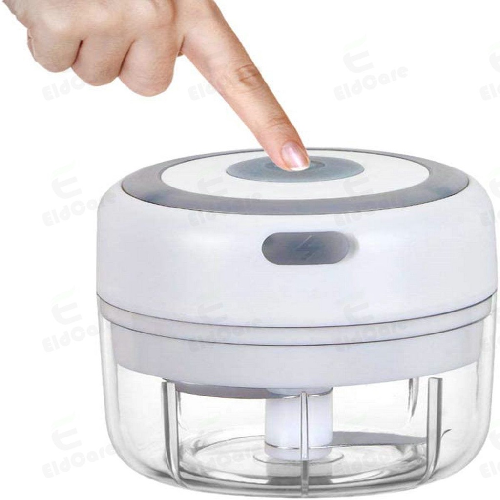Mini Electric Chopper 100ML Cordless Meat Grinder Portable Food Blender Kitchen with Vegetable Blade