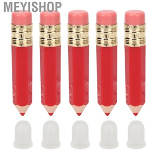 Meyishop Pencil Lip Gloss Tube  Leak Proof Empty  Tube DIY with Cover for Salon