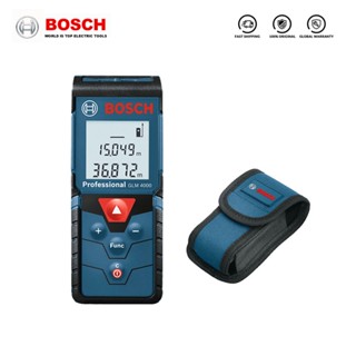 Bosch เครื่องวัดระยะทางเลเซอร์ GLM 4000 40 เมตร แบบมืออาชีพ สําหรับตกแต่งวิศวกรรม