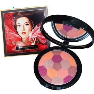 Merrezca Mineral Pearl Blush บรัชออน ปัดแก้ม เมอเรสก้า ปัดแก้มลูกบอล หน้าใส (302 double orange)