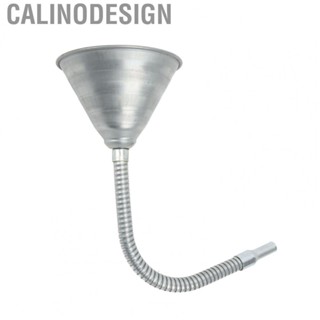 Calinodesign Priming Funnel  Rustproof Spout Funnel with 330mm/12.99in Flexible Hose for Trucks for Motorcycles