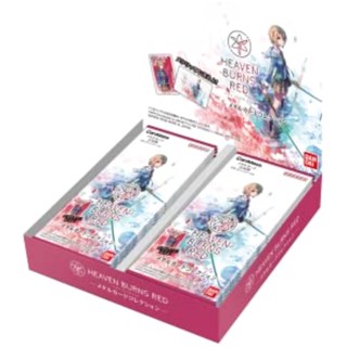 Bandai (Bandai) Heavenburns ซองเก็บการ์ดโลหะ สีแดง (กล่อง) 20 แพ็ค