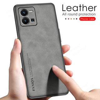 เคสโทรศัพท์มือถือหนังแกะ TPU แบบนิ่ม ป้องกันกล้อง สําหรับ Vivo Y35 Y35 4G 2022 Y35 4G 2022 6.58 นิ้ว Y35 4G 2022