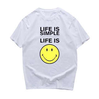 [COD]ลาย Life is simple 😊S-5XL