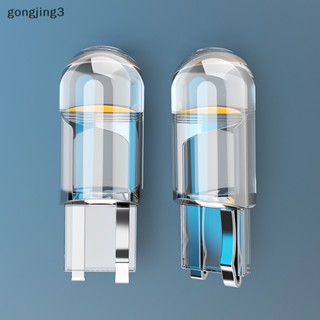 Gongjing3 COB หลอดไฟ Led W5W T10 6000K สีขาว สําหรับติดป้ายทะเบียนรถยนต์