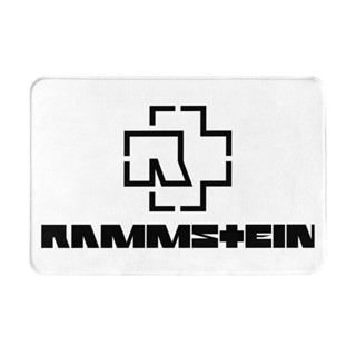 Rammstein พรมเช็ดเท้า ผ้าสักหลาด กันลื่น ดูดซับน้ํา แห้งเร็ว สําหรับห้องน้ํา 16x24 นิ้ว พร้อมส่ง