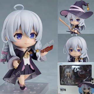 โมเดลฟิกเกอร์ Wandering Witch The Journey of Elaina Nendoroid 1878 Ilyina Change Face Anime Articulado ของเล่นสําหรับเด็ก