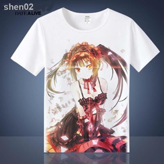 ชุดคอสเพลย์ Anime เสื้อดาบพิฆาตอสูร ชุดชิโนบุเสื้อยืดแขนสั้น Demon Slayer▤❉❁Date A Live Tokasaki Kuangsanshi Itono Touk