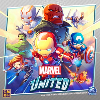 Marvel United บอร์ดเกมแท้ คู่มือภาษาอังกฤษ