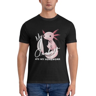 เสื้อยืด ลาย Axolotl น่ารัก คุณภาพดี