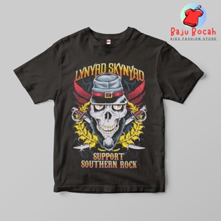 เสื้อยืด พิมพ์ลาย LYNYRD SKINHARD พรีเมี่ยม สําหรับเด็กผู้ชาย และผู้หญิง อายุ 1-9 ปี