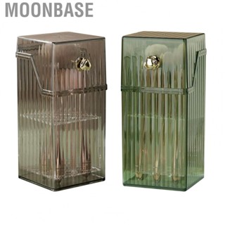 Moonbase Makeup Brush Storage Box  Decoration Dustproof Luxury Cosmetic Brush Storage Box  for  Blusher