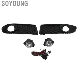 Soyoung Front Bumper Fog Lights  6Q0853666H ABS 12V  for Car