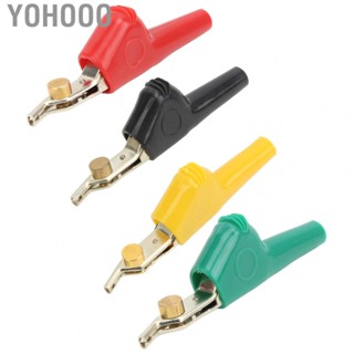 Yohooo J.60043 Crocodile  Telecom  Test Clamp Stripping Free with  25mm Opening