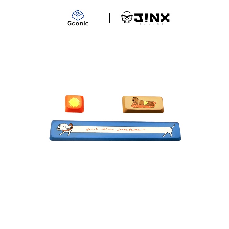 Gconic Low Profile Keycap Set : Feel the Sunshine - คีย์แคป