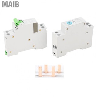 Maib Smart WiFi Circuit Breaker 10A Smart WiFi Circuit Breaker 1P+N Timing Delay  AC230V Intelligent Circuit Breaker