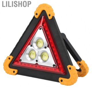 Lilishop Emergency Triangle Light  4 Modes IP65  Portable Flexible Warning Triangle Lamp ABS  for Camping