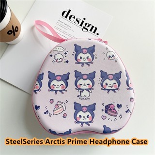 【คุณภาพสูง】กล่องเคสหูฟัง ลายการ์ตูนแมว สําหรับ SteelSeries Arctis Prime