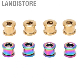 Lanqistore Bicycle Disc Screw  Chainwheel Disc Screw Lightweight Titanium Alloy Easy To Install  for Mountain Bikes