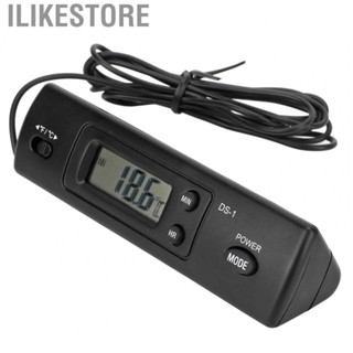 Ilikestore Car Temperature Clock  Digital Electronic Clock Lightweight Professional High Accuracy  for Vehicle