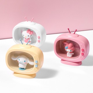 [Tik Tok Same Style] MINISO MINISO MINISO Sanrio KT โคมไฟกลางคืน รูปสุนัข Cinnamon Melody สร้างสรรค์ 6/17tt