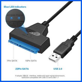 อะแดปเตอร์สายเคเบิ้ล Usb 3 . 0 Sata To Usb 2 . 5 22 Pin Ssd Sata