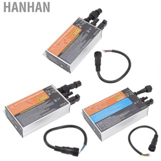 Hanhan Solar Micro Inverter Grid Tie  Aluminum Alloy Solar Grid Tie Inverter  Wear Resistant  for Generation Systems