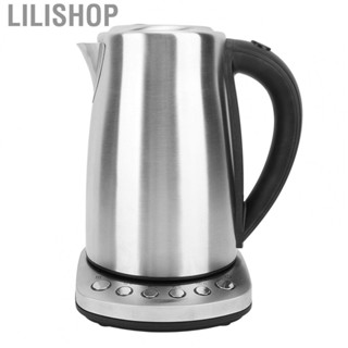 Lilishop Electric  Kettle Stainless Steel Electric Kettle Water Heater 1.7L Water Boiler for Home Restaurant Office 220V Water Kettle