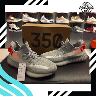 Yeezy BOOST 350 [Tail Light] - รองเท้าผ้าใบลําลอง ข้อสั้น สําหรับผู้ชาย (คุณภาพสูง) LBSW