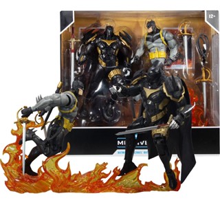 [DC ของแท้] ชุดโมเดลการ์ตูนแบทแมน McFarlane DC ขยับได้ ขนาด 23 ซม.