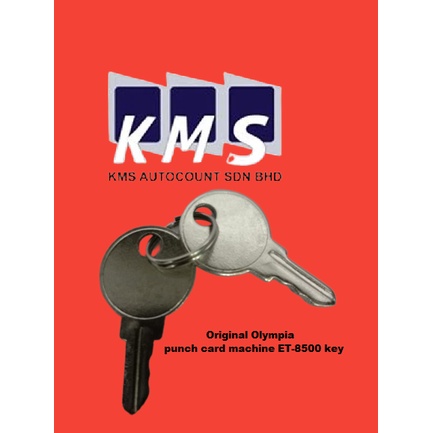 เครื่องบัตรหมัด Olympia ET-8500 คีย์
