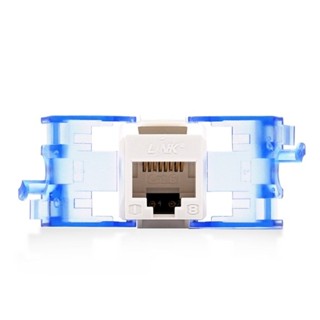 LINK US-1006STF White Jack RJ45 CAT6 หัวเต้ารับตัวเมีย