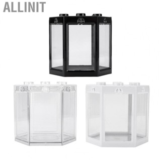 Allinit Practical Small Fish Tank Superimposable Mini  Box Desktop Ornament