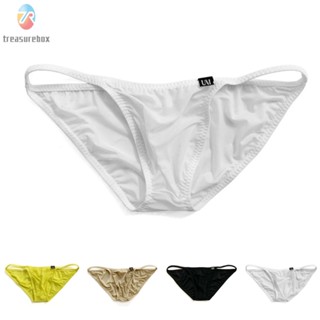 【TRSBX】Briefs Thong Translucent Ultra-thin Bikini Gay Underwear Low Rise Male