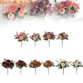 【Good】Artificial Flowers Flavorful Hotel Plastic Restaurant Shop Silk Bouquet【Ready Stock】