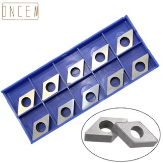 【ONCEMOREAGAIN】Carbide Insert 0.25in 10pc Anti-vibration CNC Inserts Durable