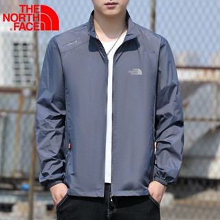 The North Face เสื้อคลุมกันแดด ระบายอากาศ ป้องกันรังสียูวี UPF50 สําหรับผู้ชาย