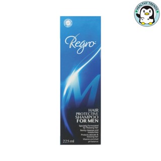 Regro Shampoo for Men 225 ml. แชมพูสำหรับผู้ชาย.  [HT]