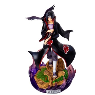 Spot Naruto GK Xiaoyu Zhibo skunk summon crow battle version. Anime action figure model statue toy Figma doll