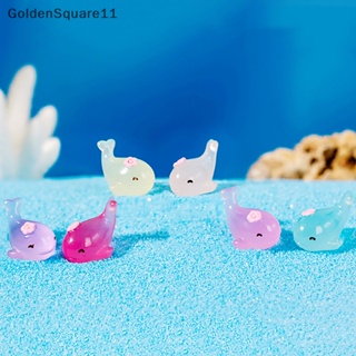 Goldensquare ฟิกเกอร์ปลาวาฬ เต่า โลมา สไตล์โมเดิร์น DIY สําหรับตกแต่งบ้าน ตู้ปลา 2 ชิ้น